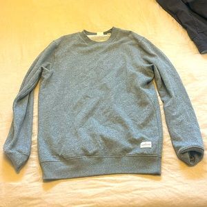 Quicksilver Gray Crew Large